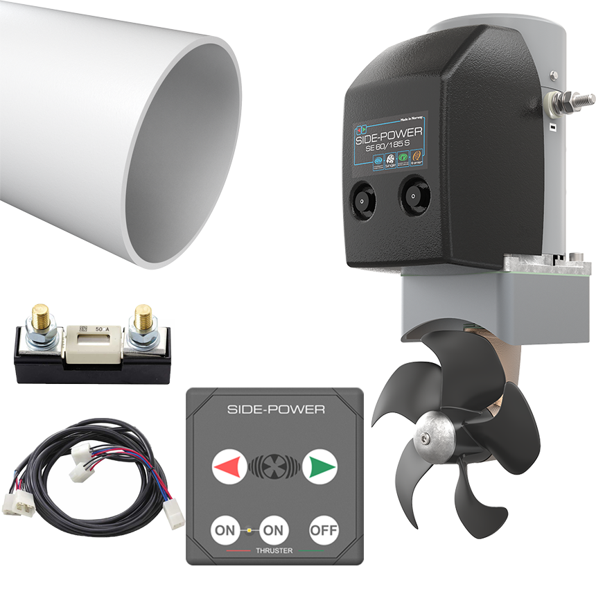 Side-Power Thruster Systems SE60 baugpropellpakke, 12V